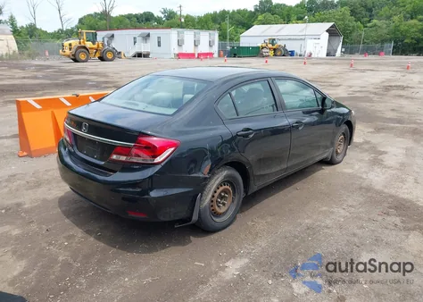 2013 Honda Civic Lx z USA, uszkodzony, nr VIN 19XFB2F50DE263654